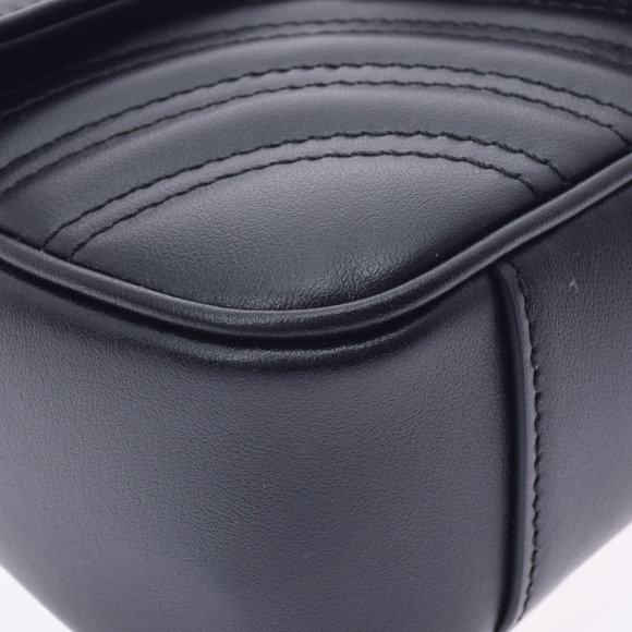 Gucci GG Marmont Quilted Black Leather Shoulder Bag - Picture 5 of 9